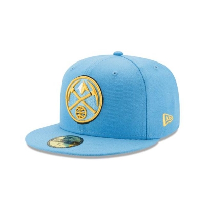 Denver Nuggets Gorra | New Era NBA Team Color 59fifty Fitted Cap Mexico - Azules